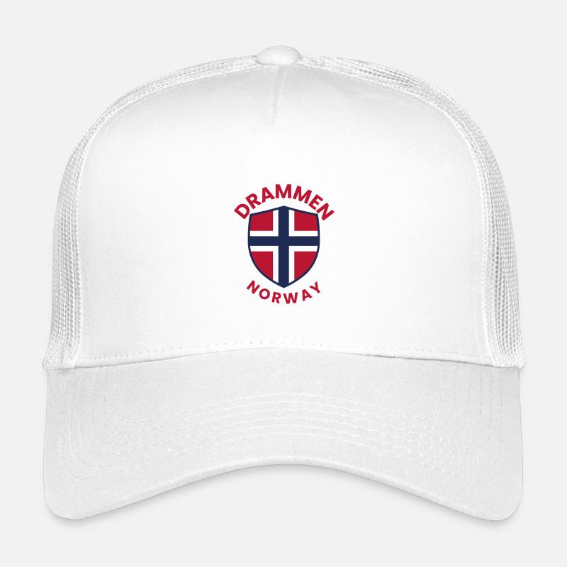 Emblème du Bouclier de Norvège de Drammen Casquette trucker enfant