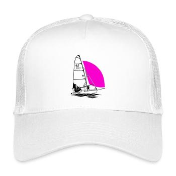 RS 500 Sailing dinghy regatta sailing sailing coloured - Kids’ Trucker Cap - white - Front