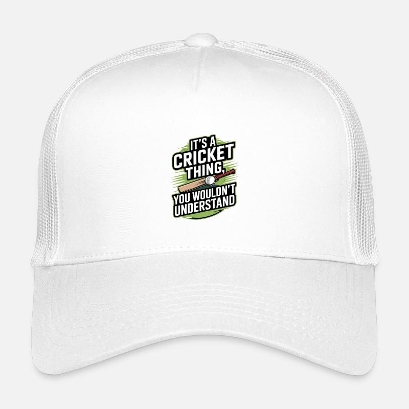 Funny Cricket Saying Vintage Cricket Game Kids’ Trucker Cap