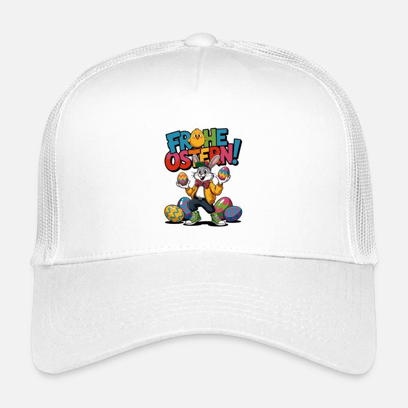 Joyeux lapin de Pâques Casquette trucker enfant