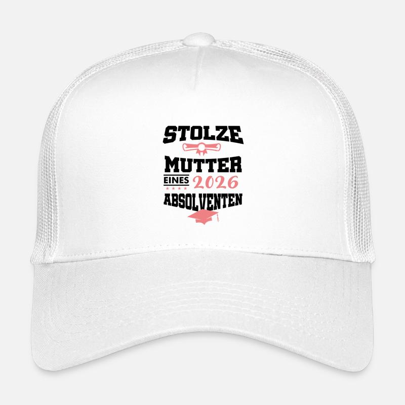 Stolze Mutter Absolvent 2026 Bachelor Master Kinder Trucker-Cap