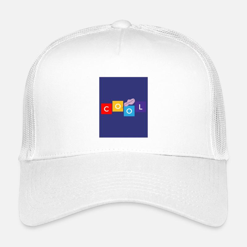 COOL. ZEN. LEAF. NATURE. ECOLOGY. ORGANIC. TREE. Kids’ Trucker Cap