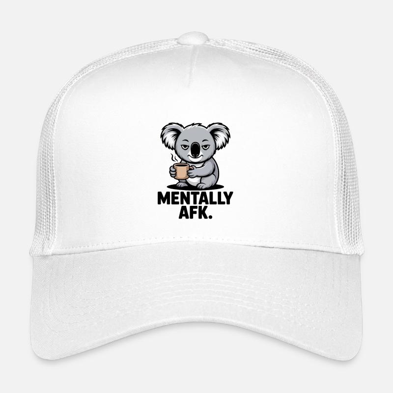 Koala AFK Coffee Casquette trucker enfant