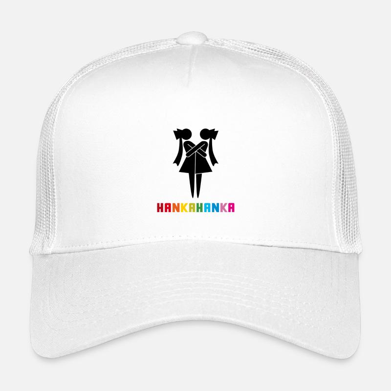HANKAHANKA  - Kinder Trucker-Cap - Weiß