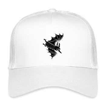 Bat Elli - Kids’ Trucker Cap - white - Front