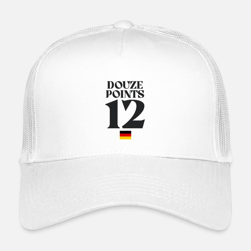 Dutzend Punkte 12 Deutschland Eurovision Kinder Trucker-Cap