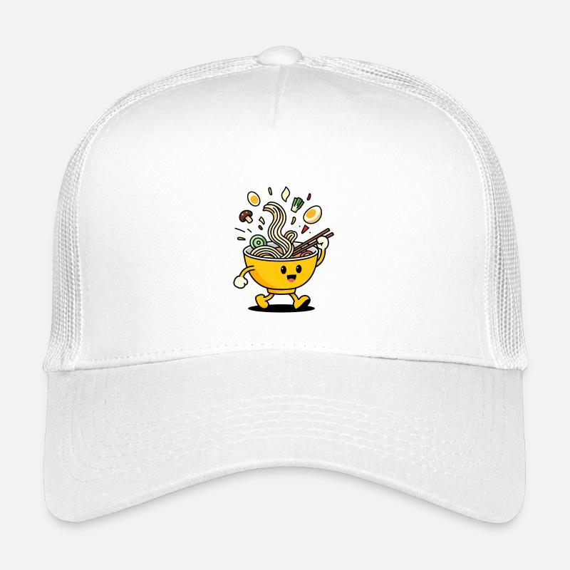 Happy Ramen Bowl Kids’ Trucker Cap