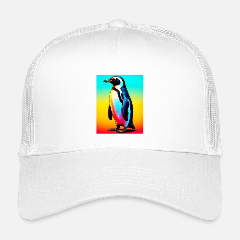 pingouin - Casquette trucker enfant - blanc
