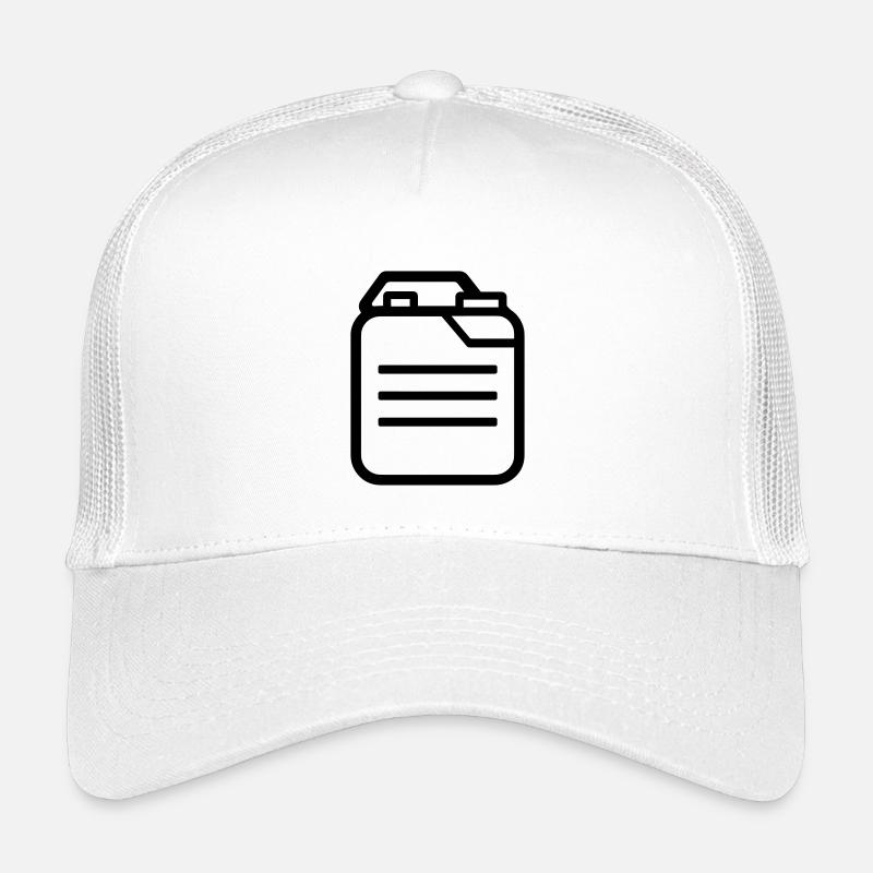 bidon - Casquette trucker enfant - blanc