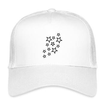 sterne und sternchen - Kinder Trucker-Cap - Weiß - Vorne