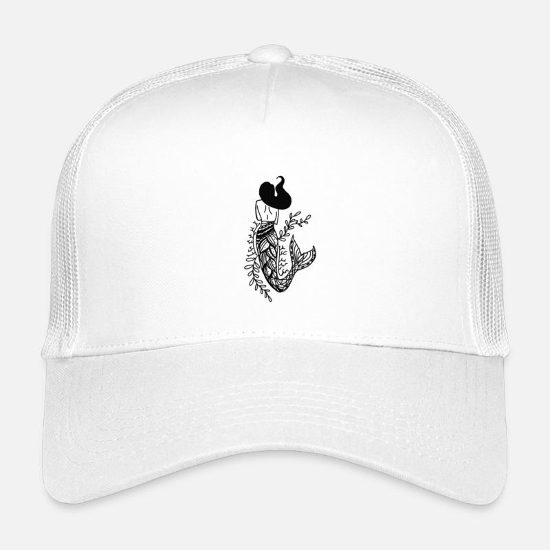 Meerjungfrau Sirena - Kinder Trucker-Cap - Weiß