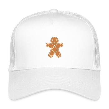 gingerbread man - Kids’ Trucker Cap - white - Front