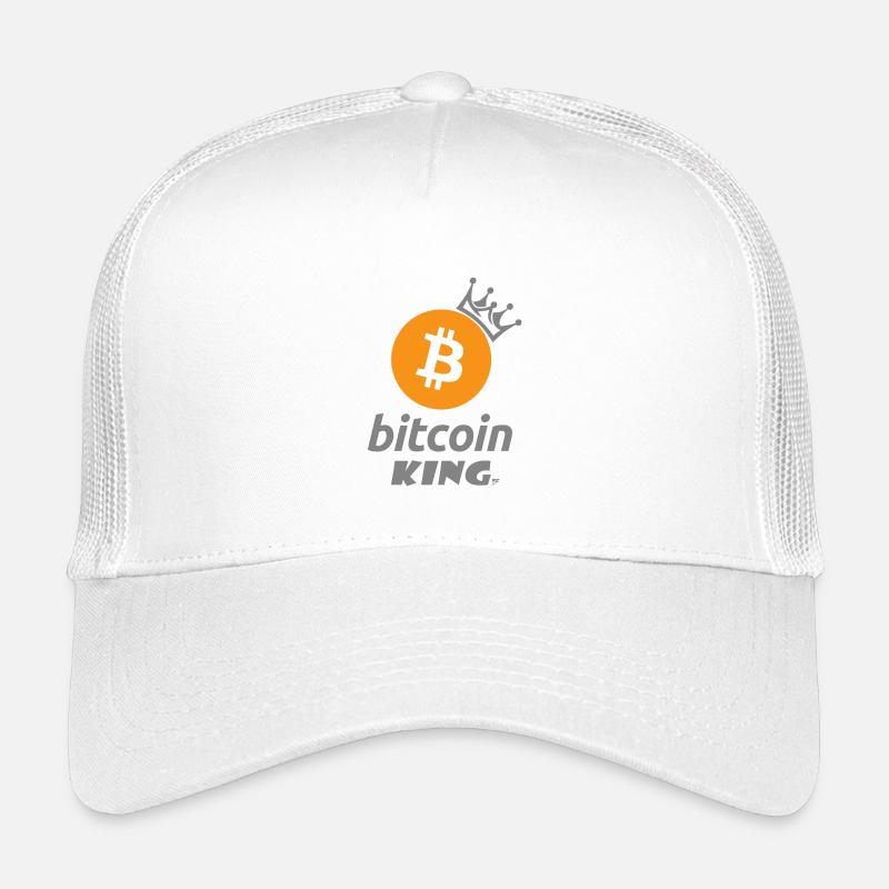 Bitcoin King Crown Logo Tee Casquette trucker enfant