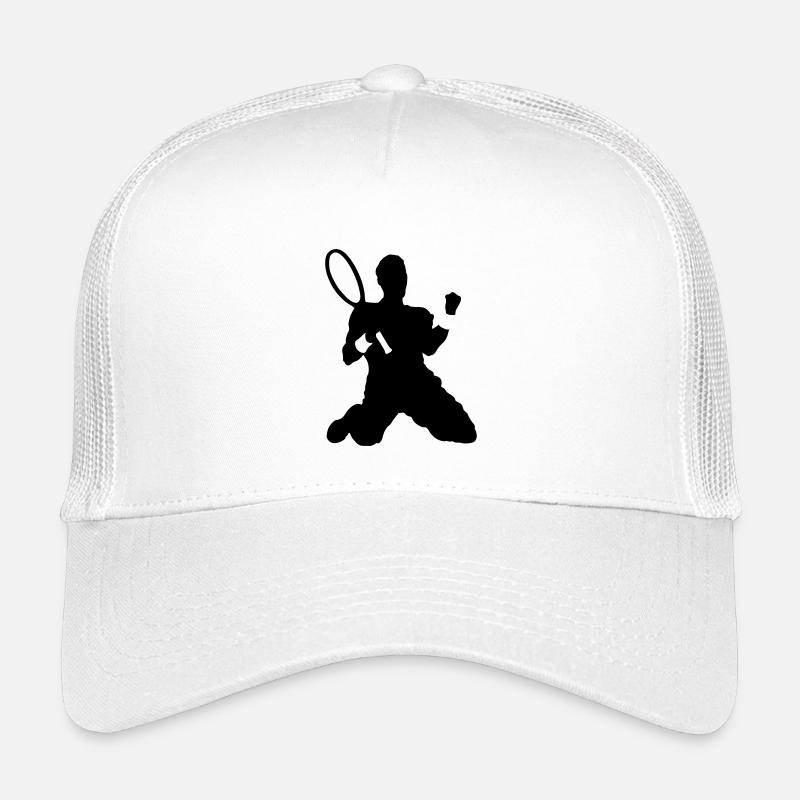 Tennis - Kinder Trucker-Cap - Weiß