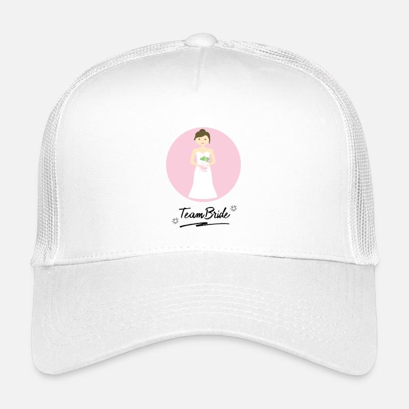 bride - Kinder Trucker-Cap - Weiß
