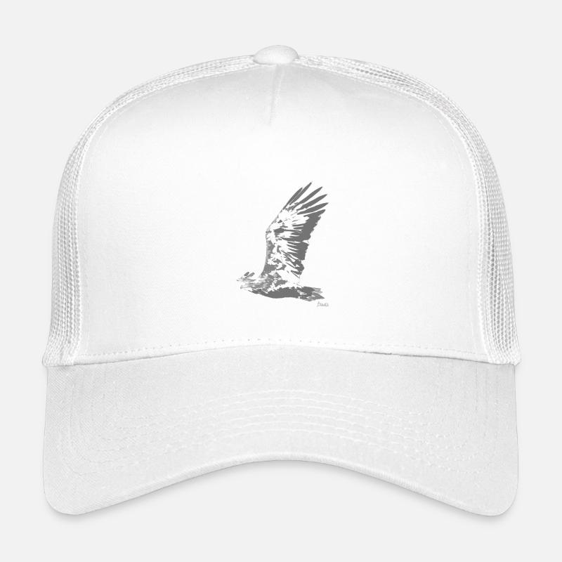 HGWild - Seeadler - Kinder Trucker-Cap - Weiß