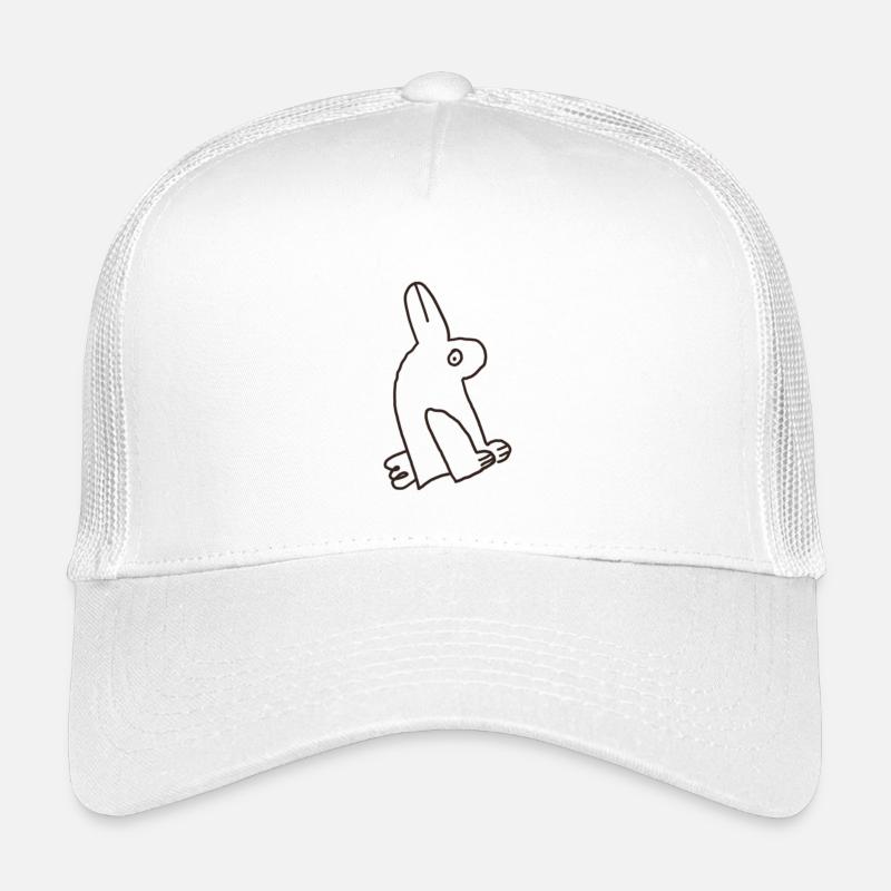 duckrabbit - Kinder Trucker-Cap - Weiß