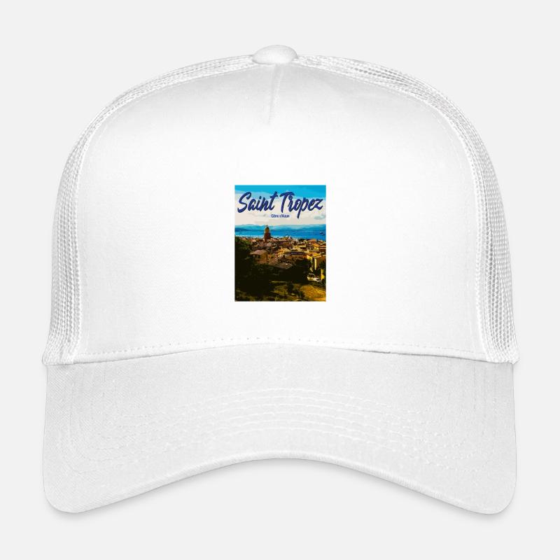 Saint-Tropez Côte d’Azur Côtière Casquette trucker enfant