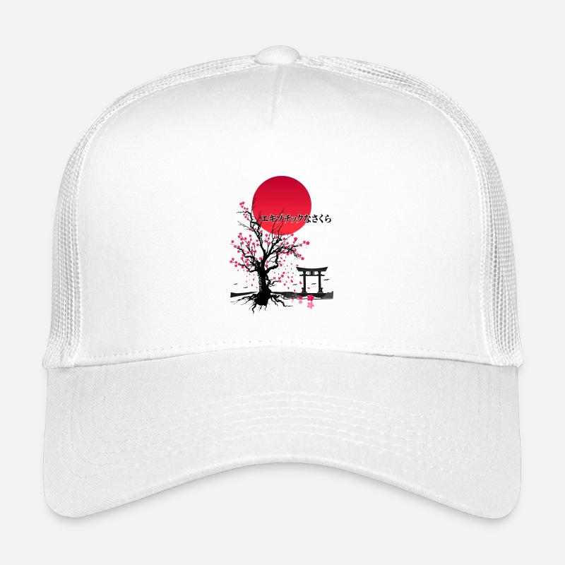 PORTE EXOTIQUE SAKURA TORII Casquette trucker enfant