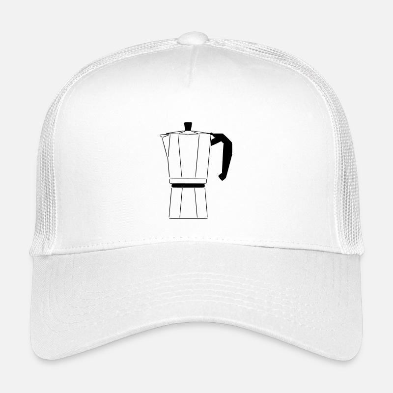 Cafe - Kinder Trucker-Cap - Weiß