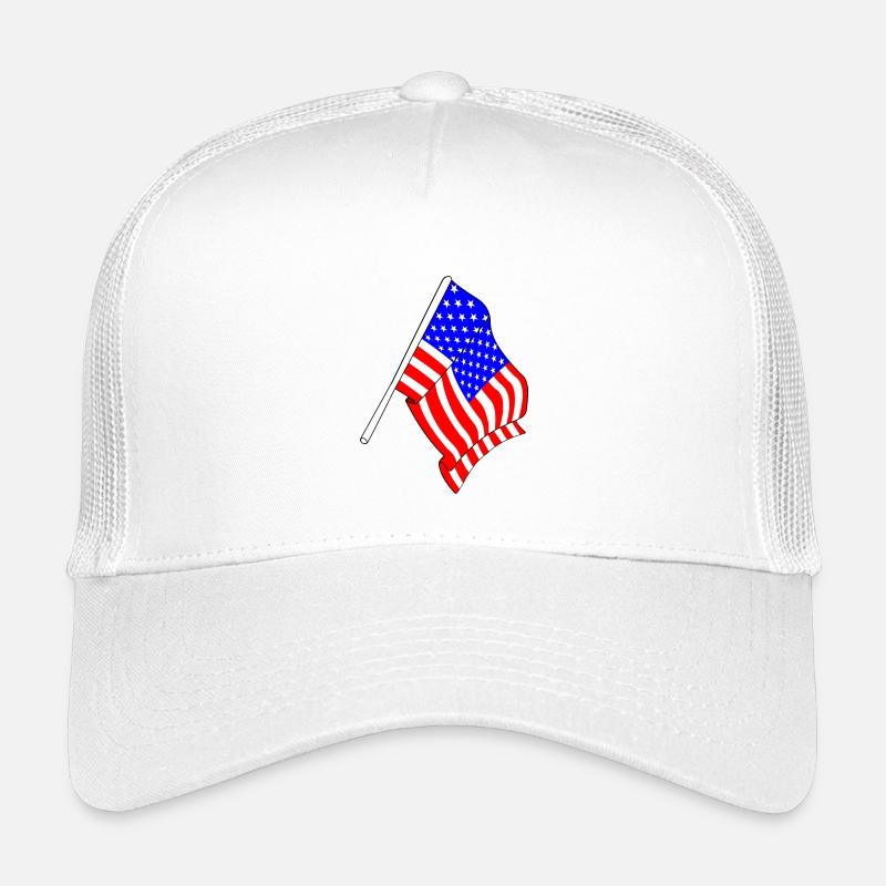 Drapeau des États-Unis, Stars and stripes Casquette trucker enfant