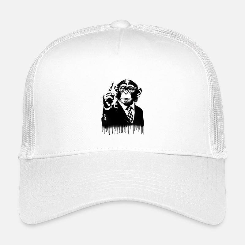 Lehrer. Monkey Life Affenleben Kinder Trucker-Cap