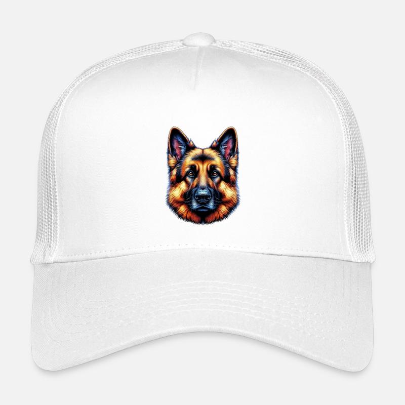 German Shepherd Dog Rex Kids’ Trucker Cap