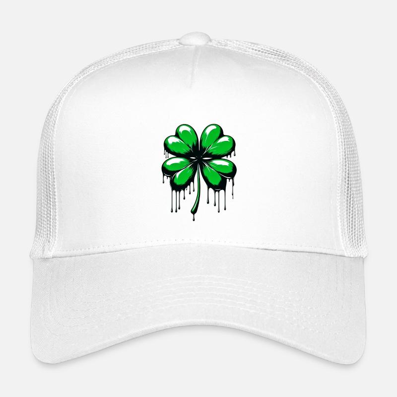 Vierblättriges Kleeblatt Kinder Trucker-Cap