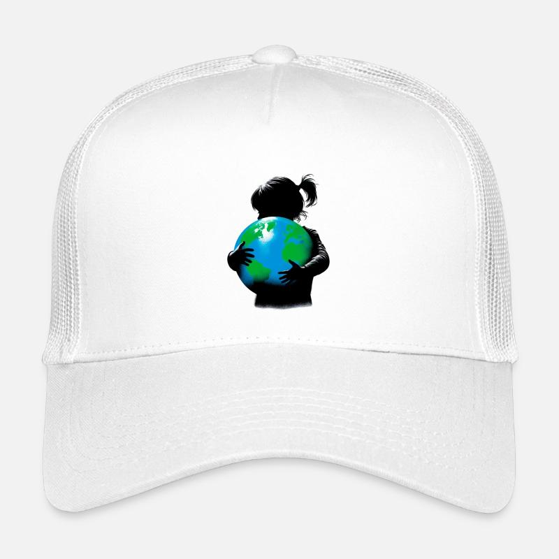 Planète Terre Casquette trucker enfant