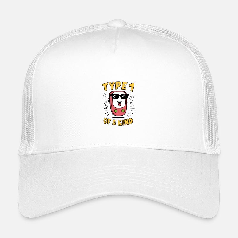 Type 1 d’une sorte Casquette trucker enfant