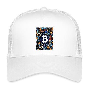 JensJensen - Kids’ Trucker Cap - white - Front
