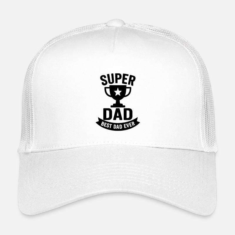 Conception du trophée Super Papa Casquette trucker enfant