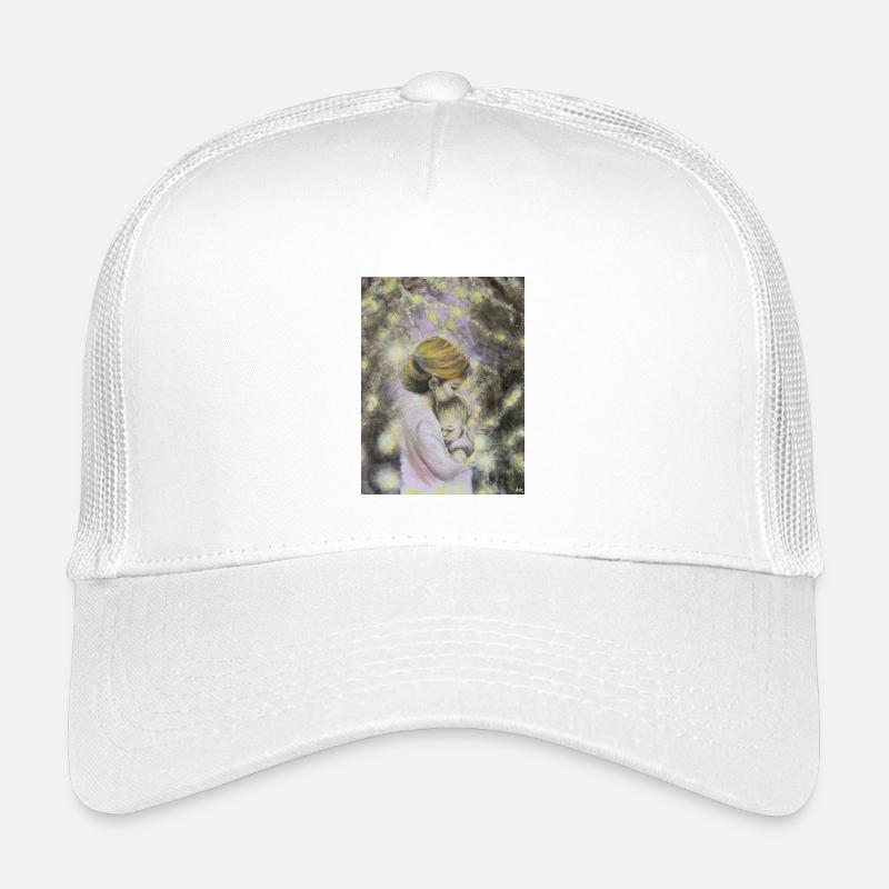 Ätherische Nacht Mutter und Kind Kinder Trucker-Cap