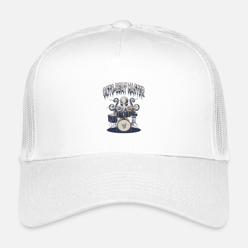 Octopus Beat Master Drummer Kids’ Trucker Cap
