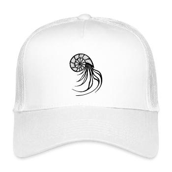 Nautilus - Kinder Trucker-Cap - Weiß - Vorne