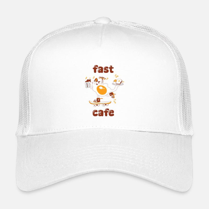 Schnelles Cafe Kinder Trucker-Cap