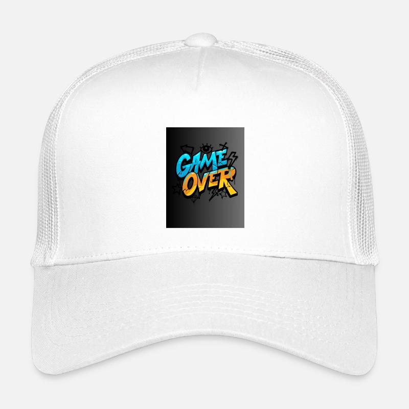 Graffiti Style Game Over Design Casquette trucker enfant