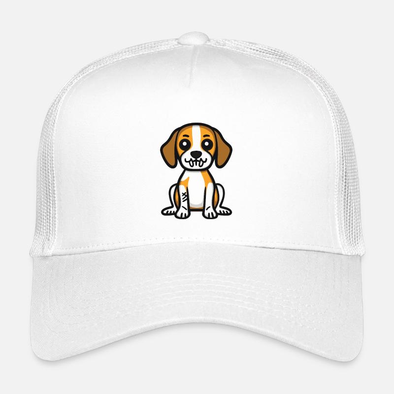 Beagle Dog Halloween Comic Funny Kids’ Trucker Cap