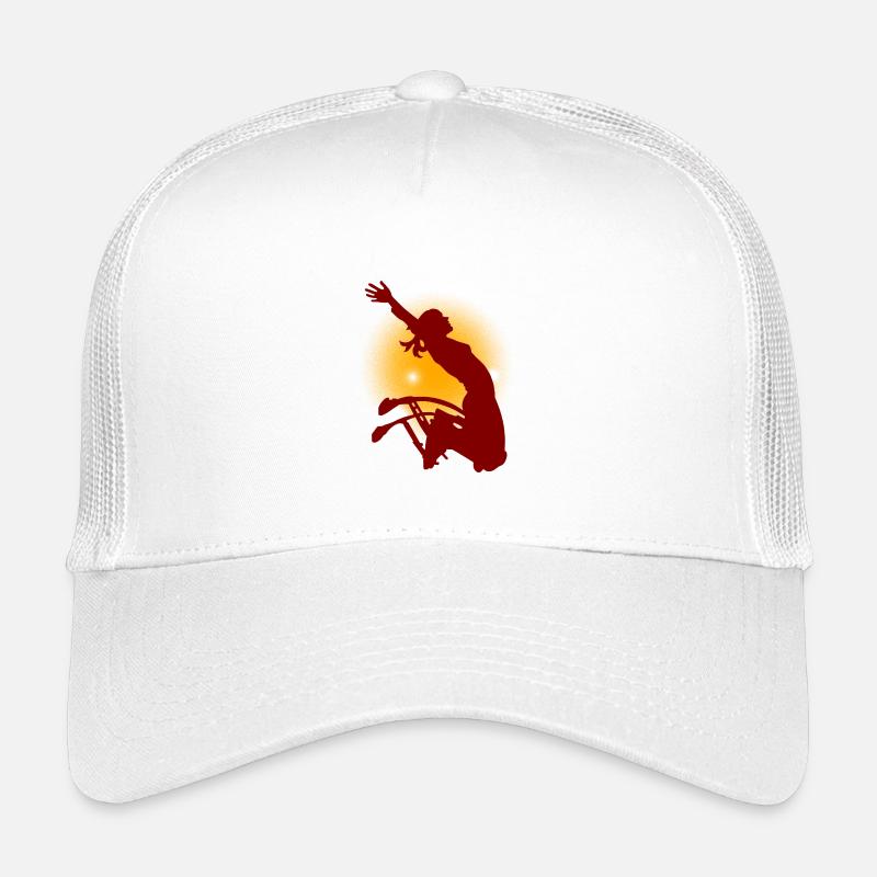 Sonnenjubel Silhouette Sprung Kinder Trucker-Cap