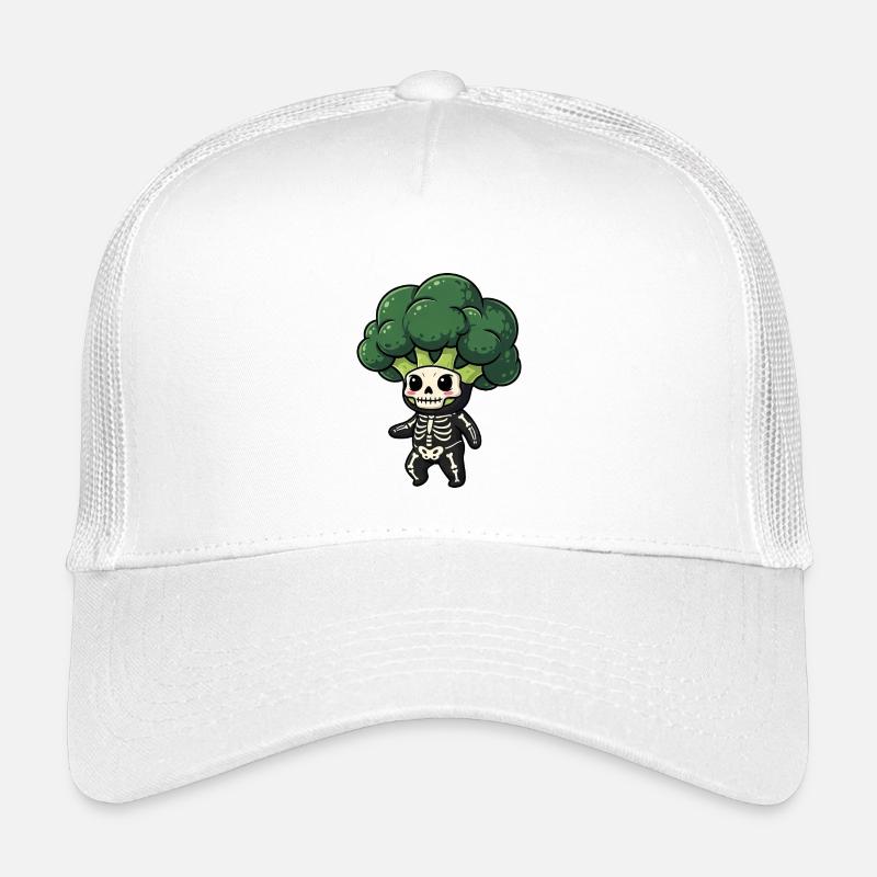 Broccili Halloween Gespenst Geist Cartoon Kinder Trucker-Cap