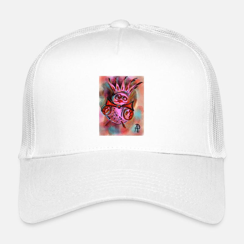 pink_piou_piou Kinder Trucker-Cap