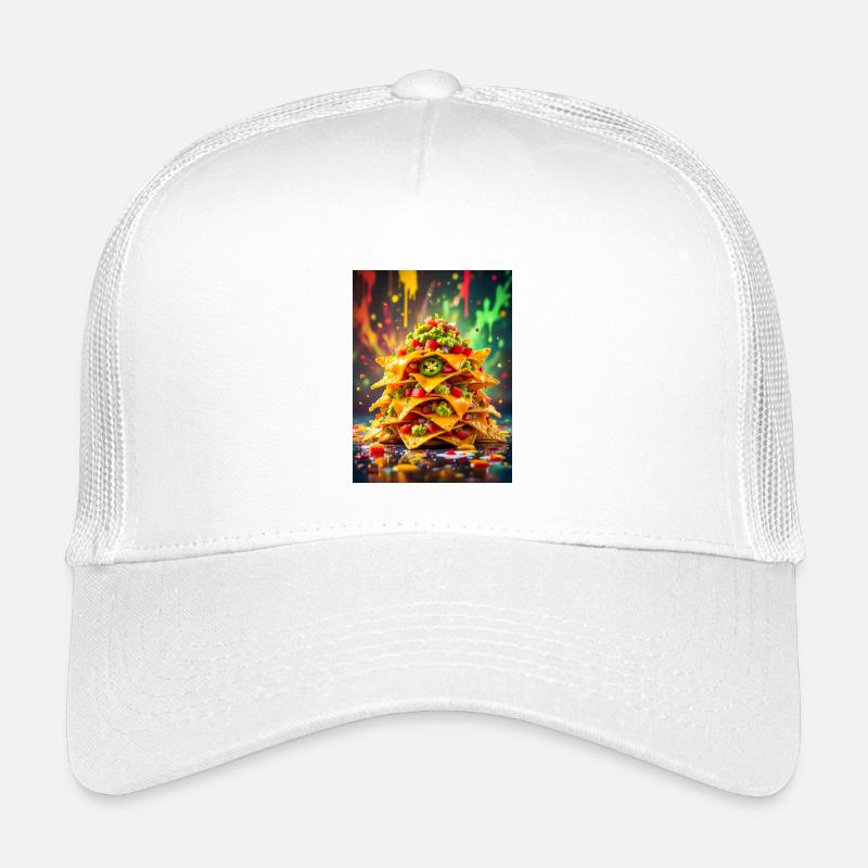 Nachos chargés débordant de saveur épicée et de néon Casquette trucker enfant