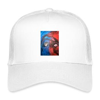 Heaven and Hell halloween - Kids’ Trucker Cap - white - Front