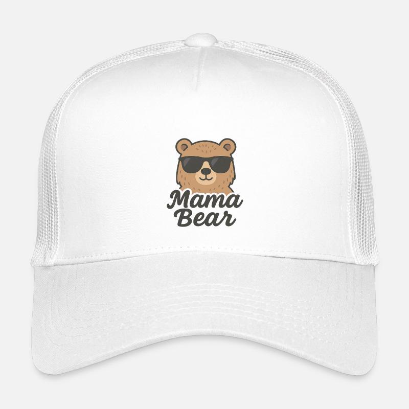 Mama Bear Lunettes Sombres Casquette trucker enfant