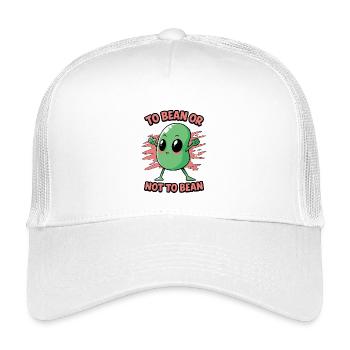 Haricot ou pas haricot - Casquette trucker enfant - blanc - Devant