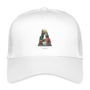 Austria A - Kids’ Trucker Cap - white - Front