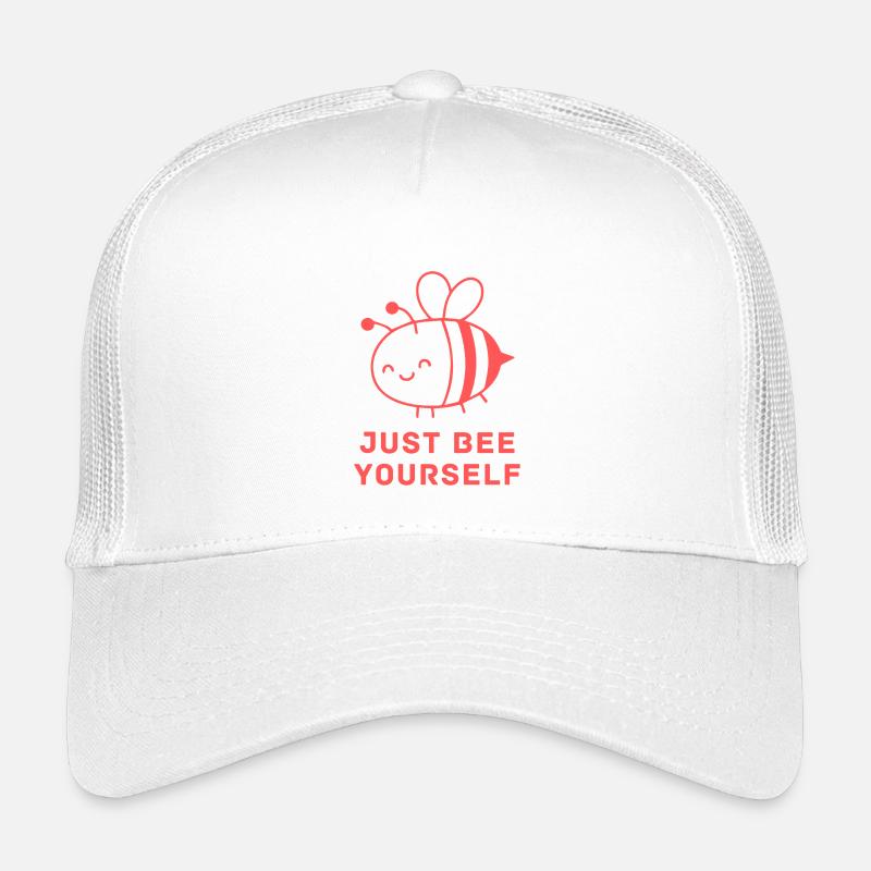 Biene dich einfach niedlich, Bienenlogo Kinder Trucker-Cap