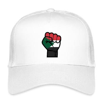 Free Palestine - Gaza T-Shirt - Kids’ Trucker Cap - white - Front