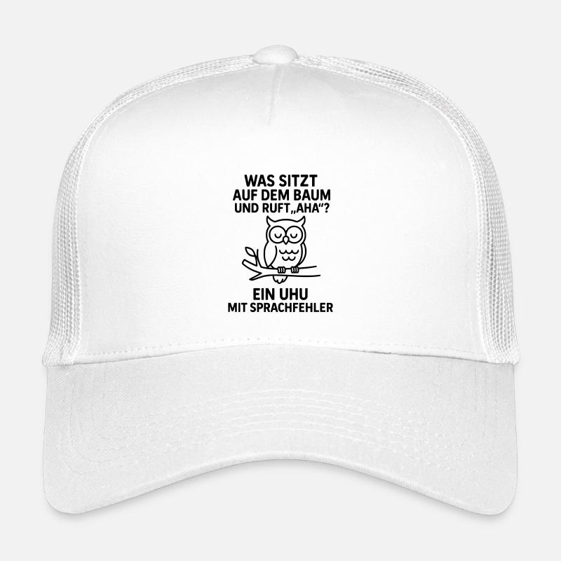 uhu sprachfehler witz Kinder Trucker-Cap