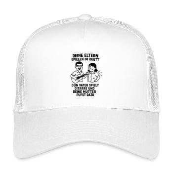 Duet Parents Music - Kids’ Trucker Cap - white - Front
